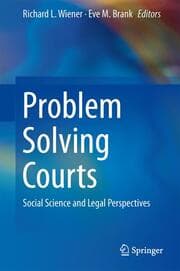 Cover von Problem Solving Courts