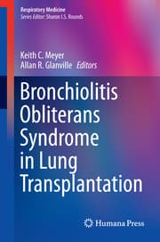 Cover von Bronchiolitis Obliterans Syndrome in Lung Transplantation