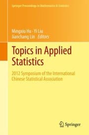 Cover von Topics in Applied Statistics