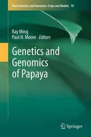 Cover von Genetics and Genomics of Papaya
