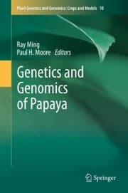 Cover von Genetics and Genomics of Papaya