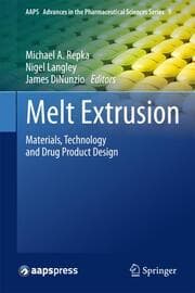 Cover von Melt Extrusion