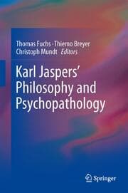 Cover von Karl Jaspers Philosophy and Psychopathology