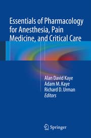 Cover von Essentials of Pharmacology for Anesthesia, Pain Medicine, and Critical Care with Black Box Warnings