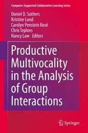 Cover von Productive Multivocality in the Analysis of Group Interactions