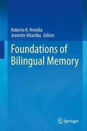 Cover von Foundations of Bilingual Memory