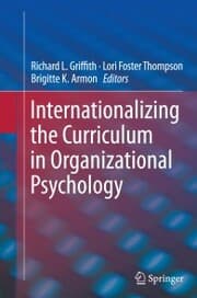 Cover von Internationalizing the Curriculum in Organizational Psychology
