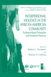 Cover von Interpersonal Violence in the African-American Community