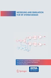 Cover von Modeling and Simulation for RF System Design