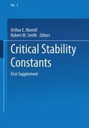 Cover von Critical Stability Constants