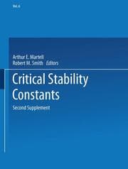Cover von Critical Stability Constants