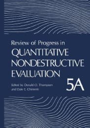 Cover von Review of Progress in Quantitative Nondestructive Evaluation