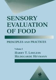 Cover von Sensory Evaluation of Food