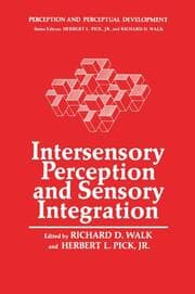 Cover von Intersensory Perception and Sensory Integration