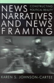 Cover von News Narratives and News Framing