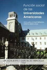 Cover von Función Social De Las Universidades Americanas