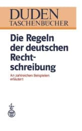 Cover von Die Regeln der deutschen Rechtschreibung