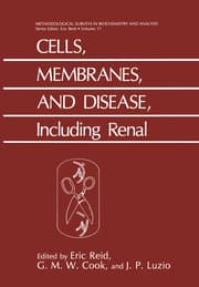 Cover von Cells, Membranes, and Disease, Including Renal