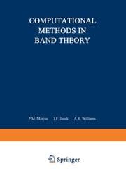 Cover von Computational Methods in Band Theory