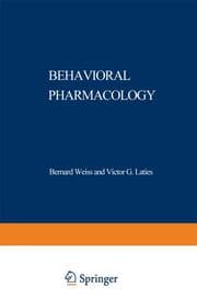 Cover von Behavioral Pharmacology