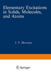 Cover von Elementary Excitations in Solids, Molecules, and Atoms