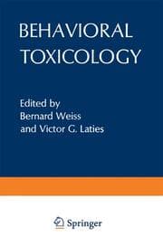 Cover von Behavioral Toxicology