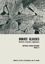 Cover von Borate Glasses
