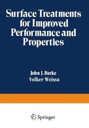 Cover von Surface Treatments for Improved Performance and Properties