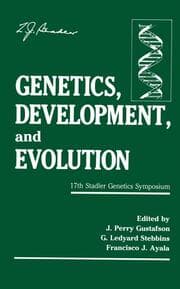 Cover von Genetics, Development, and Evolution