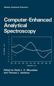 Cover von Computer-Enhanced Analytical Spectroscopy