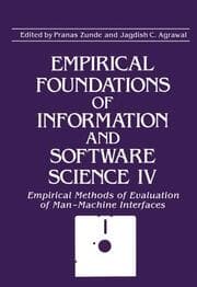 Cover von Empirical Foundations of Information and Software Science IV