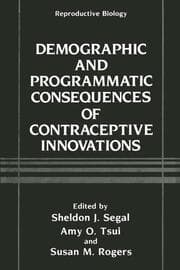 Cover von Demographic and Programmatic Consequences of Contraceptive Innovations