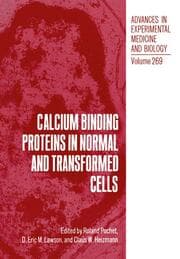 Cover von Calcium Binding Proteins in Normal and Transformed Cells
