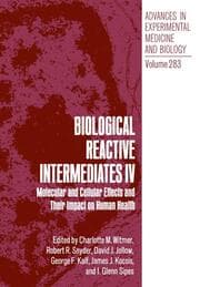 Cover von Biological Reactive Intermediates IV