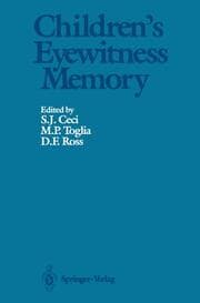Cover von Childrens Eyewitness Memory
