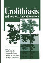 Cover von Urolithiasis and Related Clinical Research