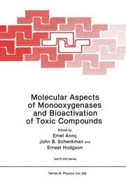 Cover von Molecular Aspects of Monooxygenases and Bioactivation of Toxic Compounds