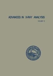 Cover von Advances in X-Ray Analysis