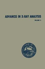 Cover von Advances in X-Ray Analysis