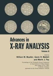 Cover von Advances in X-Ray Analysis