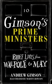 Cover von Gimson's Prime Ministers