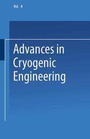 Cover von Advances in Cryogenic Engineering