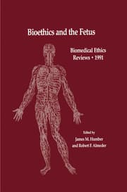 Cover von Bioethics and the Fetus
