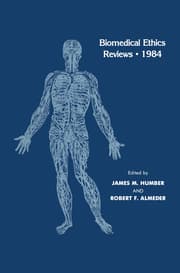 Cover von Biomedical Ethics Reviews 1984