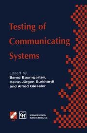 Cover von Testing of Communicating Systems