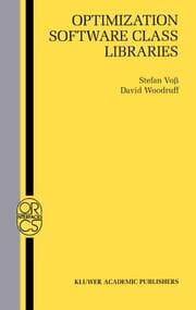 Cover von Optimization Software Class Libraries