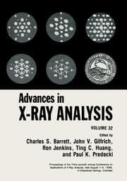 Cover von Advances in X-Ray Analysis