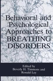 Cover von Behavioral and Psychological Approaches to Breathing Disorders