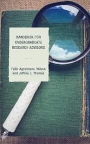 Cover von Handbook for Undergraduate Research Advisors
