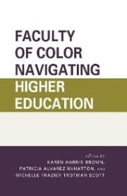 Cover von Faculty of Color Navigating Higher Education